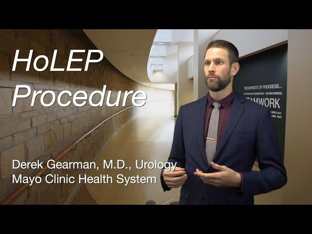 HoLEP Procedure - Mayo Clinic Health System