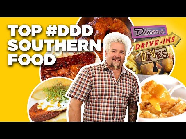 Top 20 Southern Dishes on #DDD with Guy Fieri | Diners, Drive-Ins and Dives | Food Network