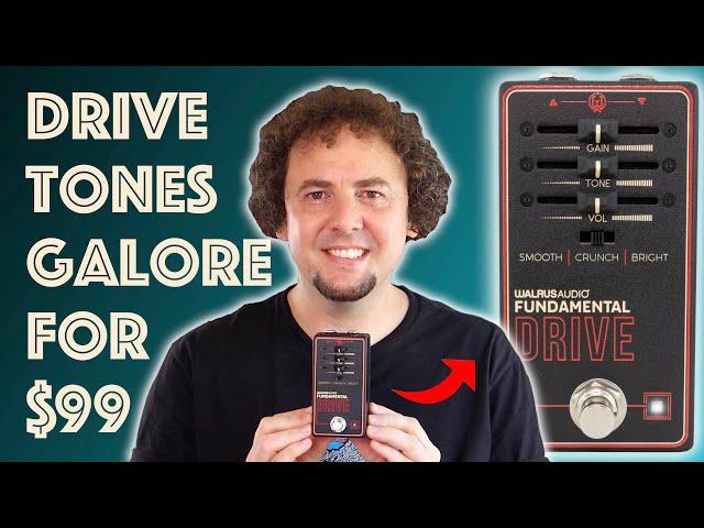 Walrus Audio Fundamental Series Drive | The most versatile $99 overdrive out there?! Review & Demo