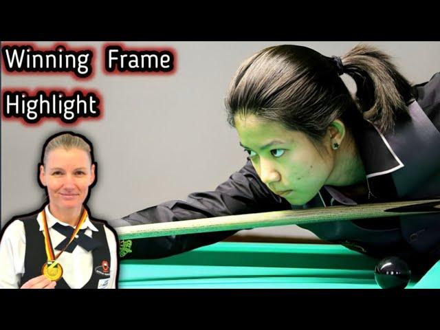 Mink nutcharut vs Diana snooker highlight frame