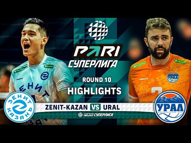 Zenit-Kazan vs. Ural | HIGHLIGHTS | Round 10 | Pari SuperLeague 2024