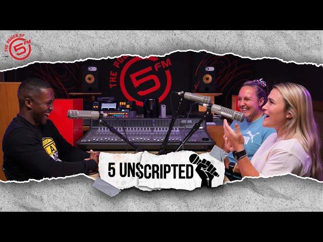 5 Unscripted with Aaron Masemola | Libbie Janse Van Rensberg & Rumandi Potgieter