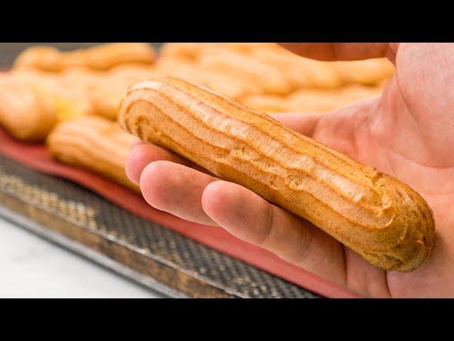 Brandteig Eclairs Rezept! eclairs recipe!