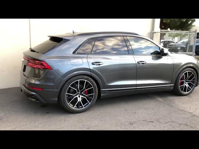 New Audi Q8 Lowered with factory tool!