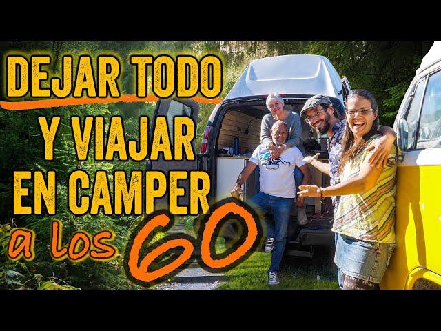 VENDIERON TODO a sus 60 para VIVIR en MOTORHOME ‍ | Furgo en ruta T5-E28