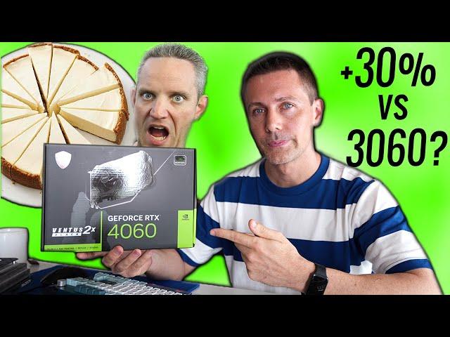 Jay FORGOT to tell you the RTX 4060 vs 3060's Cheesecake Analogy.