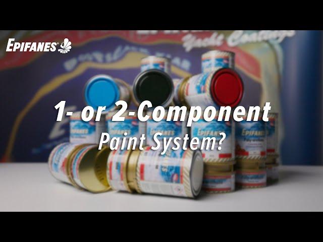 Painting your Boat with a One- or Two Component Paint System