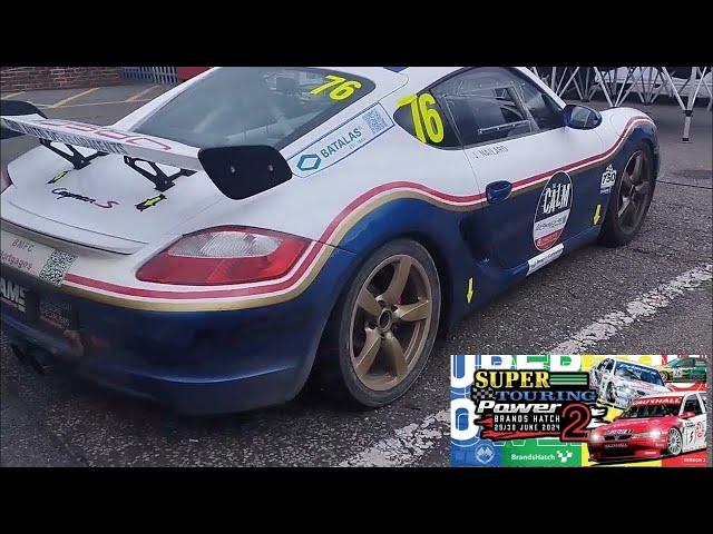 Brands Hatch Super Touring Power 2. June 2024. In The Paddock With Stevie DVD