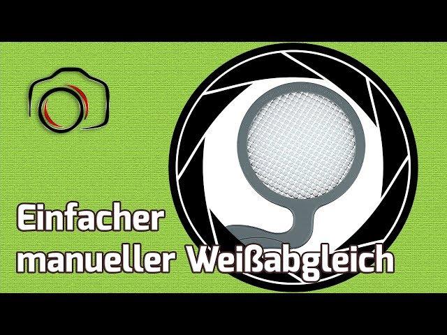 Weißabgleich leicht gemacht - JJC WB-F1