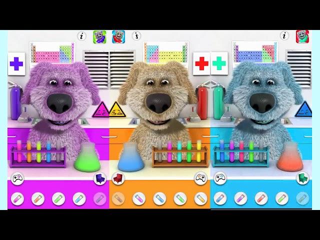 Talking Ben The Dog Colors Reaction iPad Gameplay