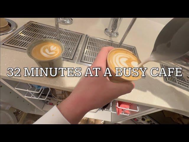 POV-  Solo barista covers the head baristas lunch break