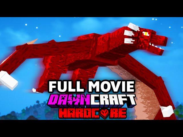 I Survived 200 Days in DAWNCRAFT in Minecraft Hardcore! [FULL MOVIE]