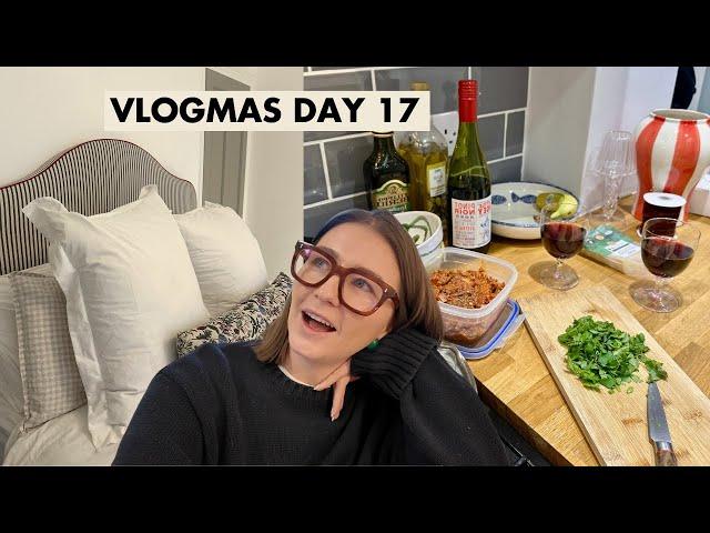 Spend a day with me cooking, cleaning and a bed reveal I Vlogmas day 17