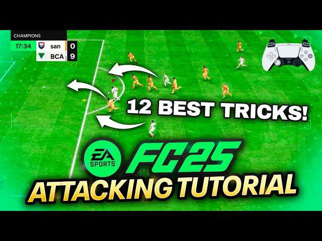 12 EASY ATTACKING META TRICKS To Score MORE GOALS in FC 25!