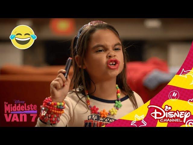 De Middelste van 7 | Grote familie | Disney Channel BE