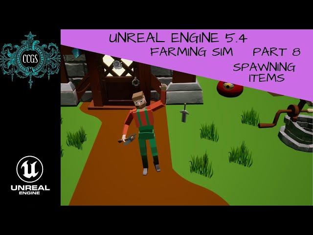 Unreal Engine 5 - Farming RPG Tutorial Series Part 8 #ue5 #unrealengine #unrealengine5 #gamedev