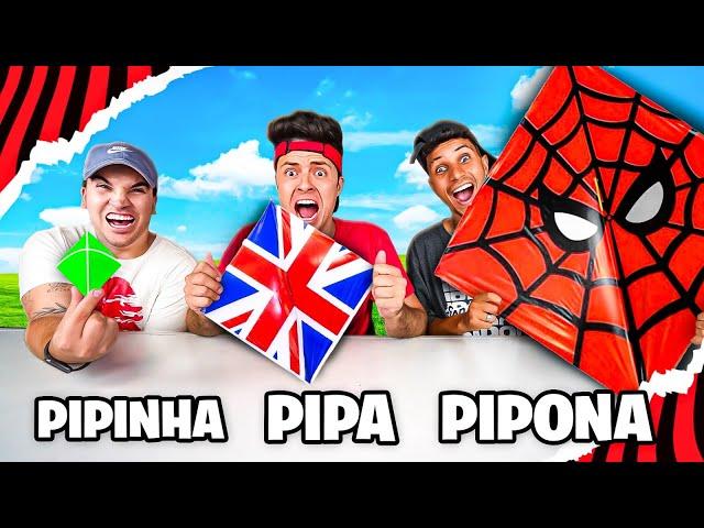 MAIOR PIPA DO MUNDO VS MENOR PIPA DO MUNDO!