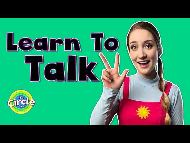 Learn to talk With Miss Sarah - First Words, Songs and Nursery Rhymes for Babies - Toddler Videos