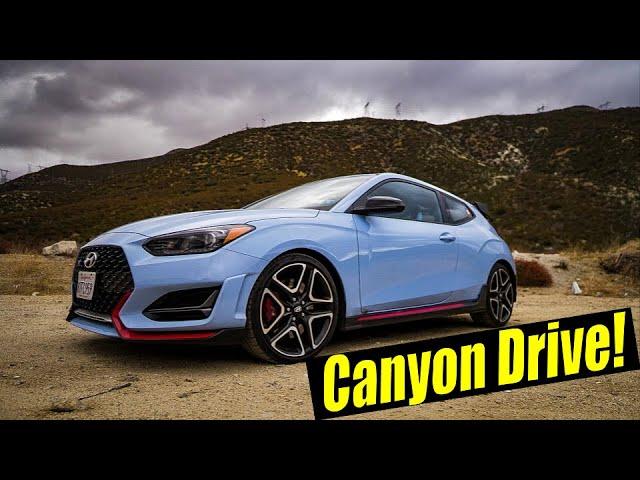 (Owners) 2020 Veloster N First Impressions on Angeles Crest Highway  // POV Canyon Drive