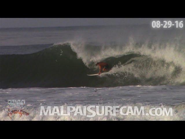 Costa Rica Surfing, www malpaisurfcam com 08 29 16 Santa Teresa Mal Pais