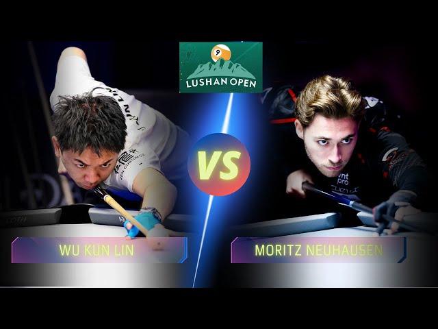 WU KUN LIN VS. MORITZ NEUHAUSEN | 2024 RASSON LUSHAN OPEN #billiards  #9ballpool  #highlights