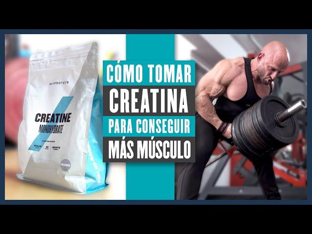  Cómo TOMAR CREATINA para AUMENTAR MASA MUSCULAR 