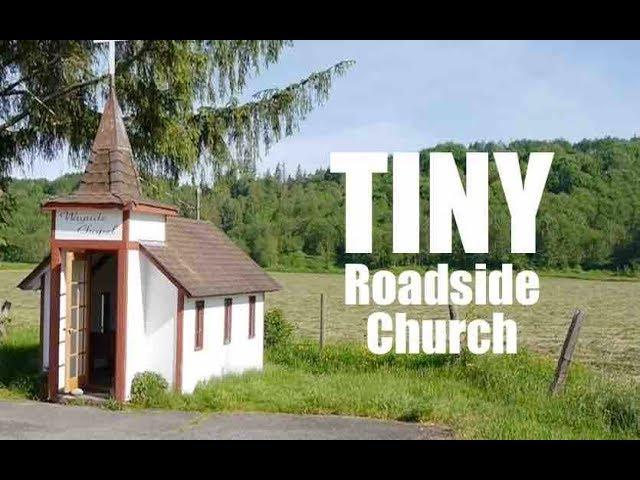 This TINY church house is only TEN FEET LONG!