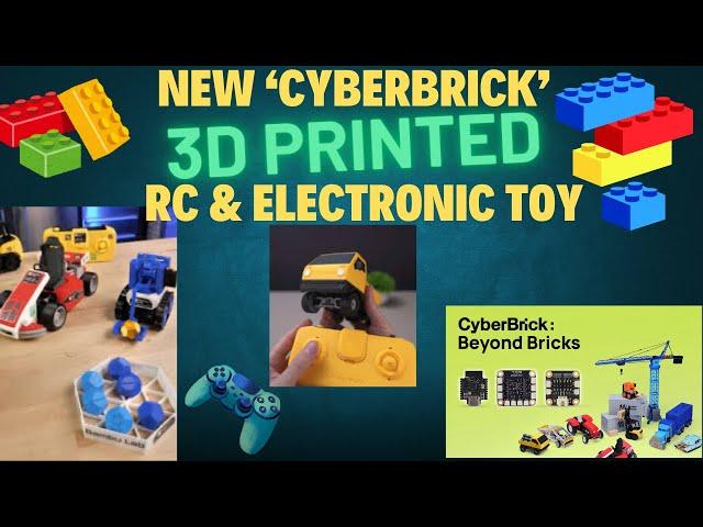 Bambu Lab Launches ‘CyberBrick’ 3D Printed RC & Electronic Toy Kickstarter