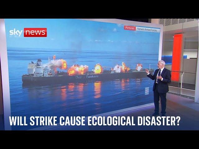 Yemen: Will missile strike on oil tanker cause ecological disaster in the Red Sea?