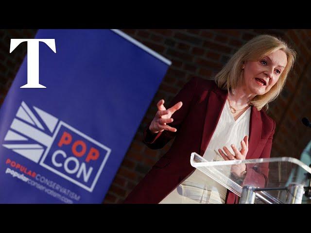 PopCon: Liz Truss launches new conservative moment