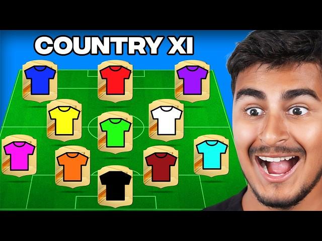 Best Player By Country Shirt Colour