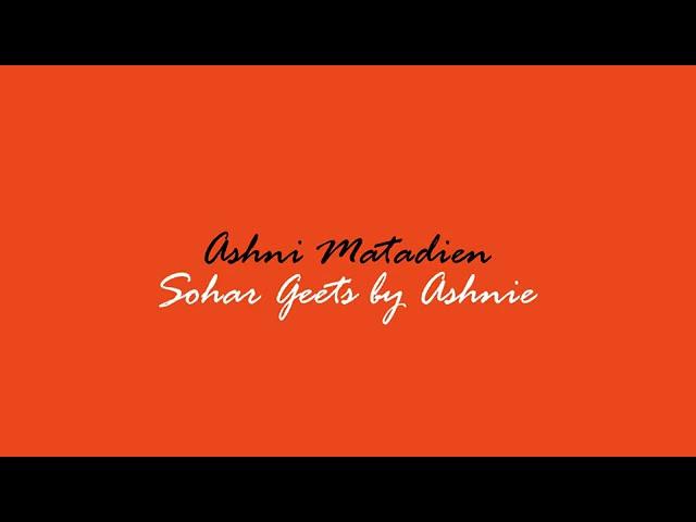 Ashni Matadin of the Netherlands sing a Sohar in Chutney style