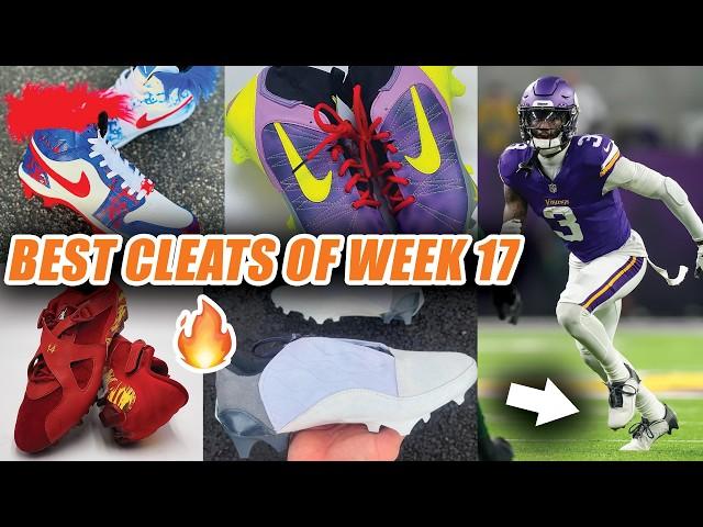 Best Cleat Heat from Week 17 of the NFL Season