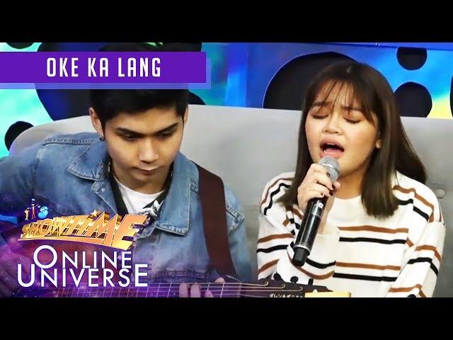 Janine Berdin sings her newest single "Wala Ako N’yan" in Oke Ka Lang! | It's Showtime Online