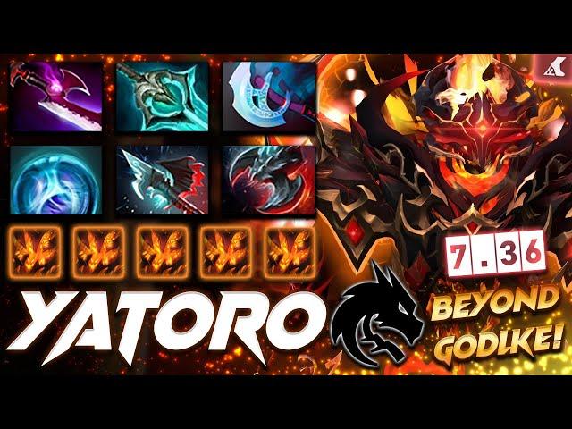 Yatoro Shadow Fiend Beyond Godlike Beast - Dota 2 Pro Gameplay [Watch & Learn]
