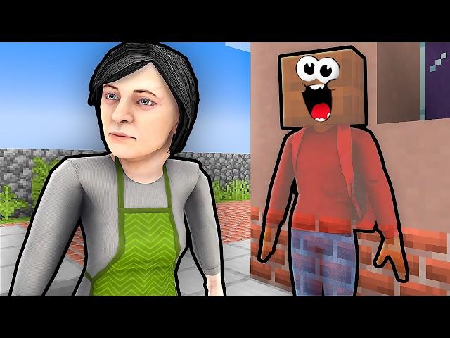 Попробуй СБЕЖАТЬ от Родителей в Майнкрафт! Скулбой в Minecraft