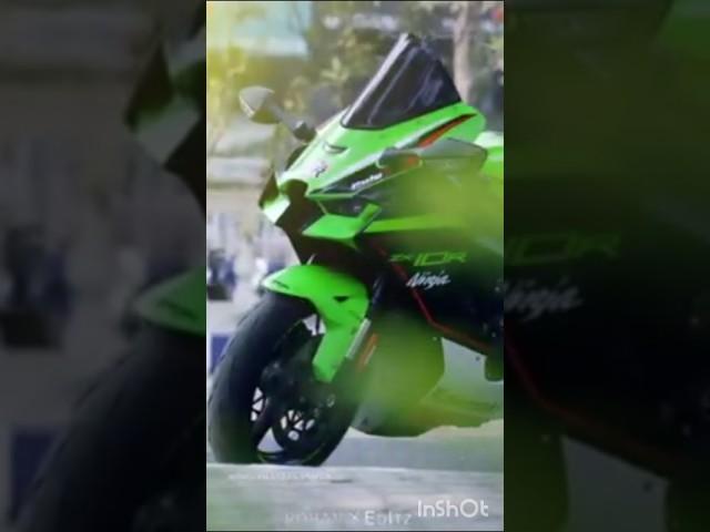 Kawasaki Ninja zx10r bike️ status... in ROHAN X EDITZ... #shorts# Kawasaki_Ninja