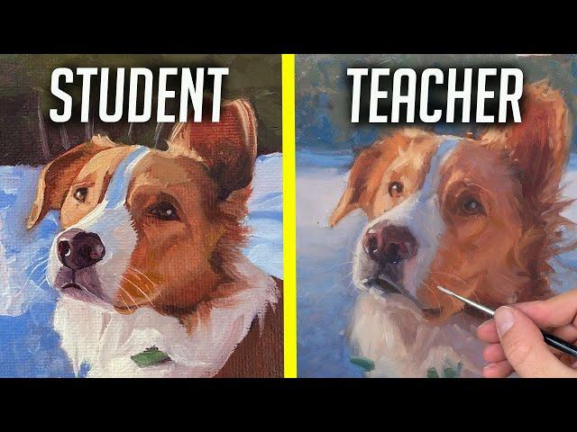 “My Best Tips For Dog Portrait Painting Commissions”