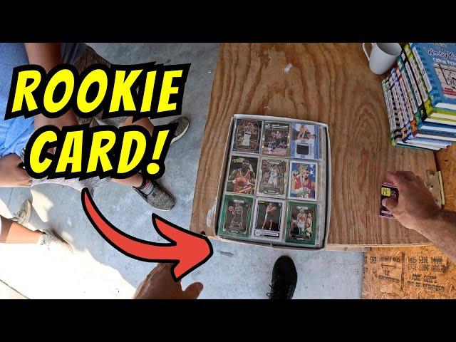 Garage Sale Surprise: Hot Rookie Card in the Wild!