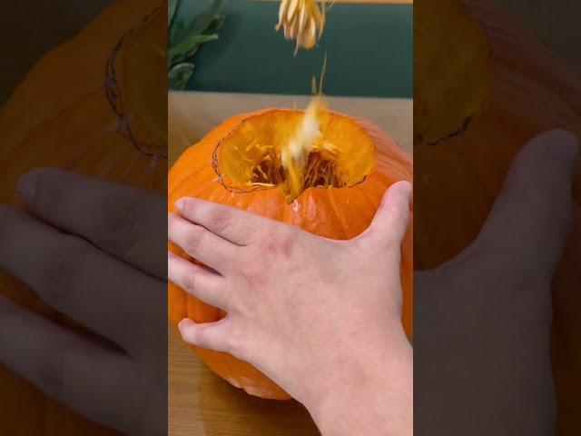 Pumpkin Carving Hack #shorts