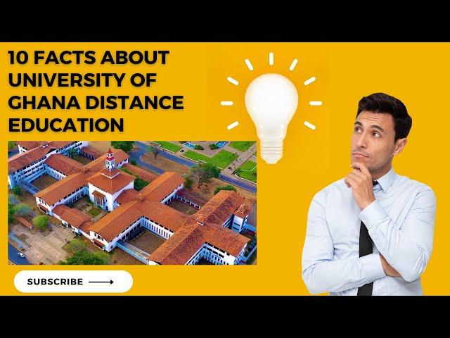 Facts About University Of Ghana Legon Distance Education - UG DE 2024