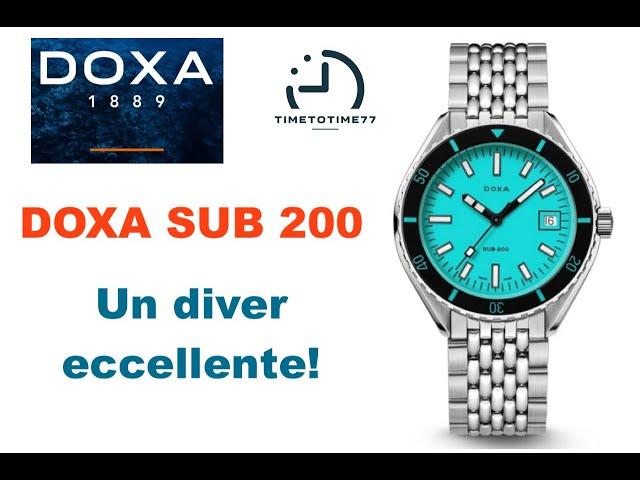DOXA Sub 200: orologio bello e convincente.