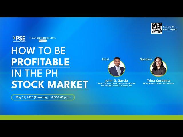 How to be profitable in the PH Stock Market