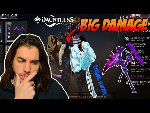 THIS IS THE BEST BUILD IN DAUNTLESS - Eternal Winter and Netherlights - Dauntless Awakening Builds