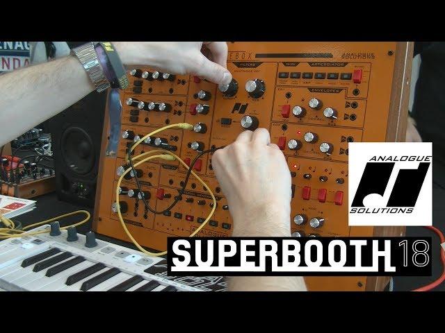 Analogue Solutions - FuseBox - аналоговый полумодульный синтезатор (Superbooth18)