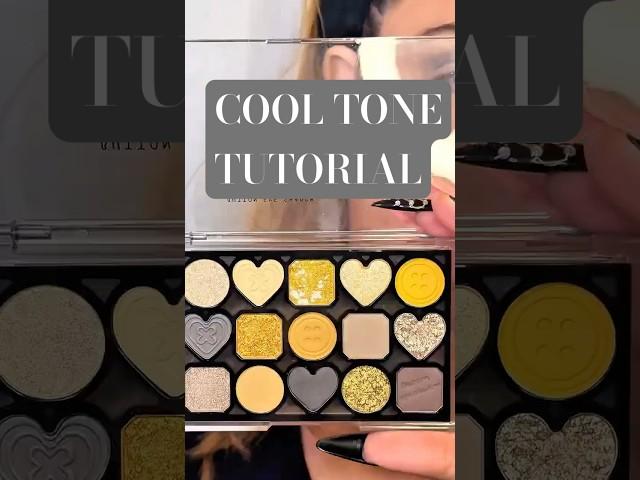 COOL TONED MAKEUP #makeupaddict #makeuptutorial #relaxingvideos #cooltone