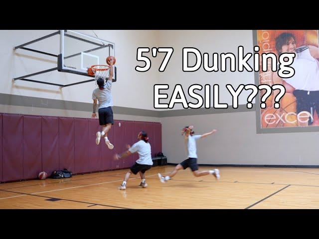 My BEST Dunk Session At 5'7 (for now)