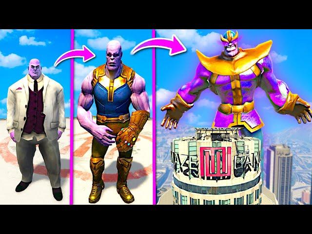 Upgrading THANOS Into GOD THANOS In GTA 5.. (Mods)