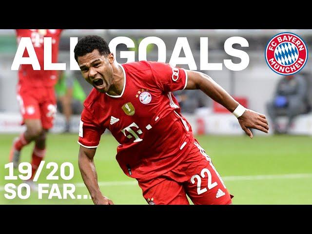 Serge Gnabry: All Goals of the Season for FC Bayern