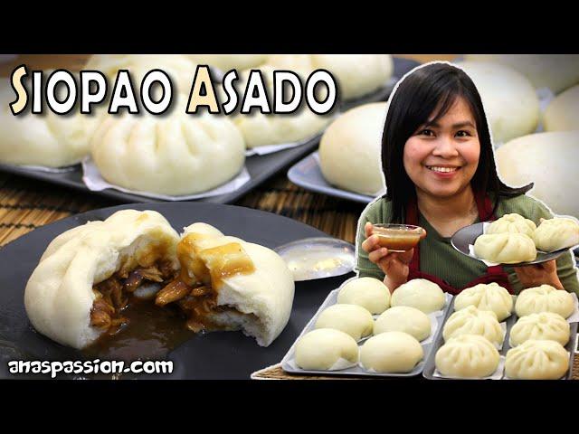 SIOPAO ASADO COMPLETE TUTORIAL l Sauce + Filling + Dough l Soft and Fluffy l Pang Negosyo